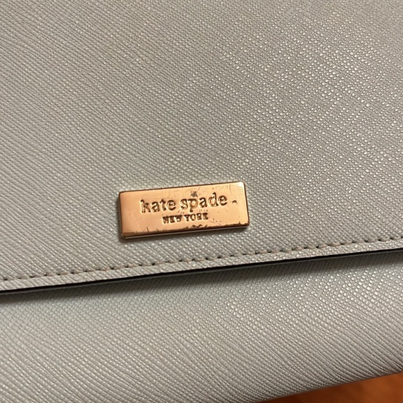 Baby Blue Kate Spade Clutch - Picture 4 of 4